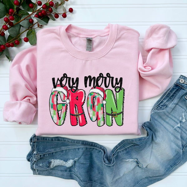 Very Merry Gran *Pink* (SDD) DTF Transfer