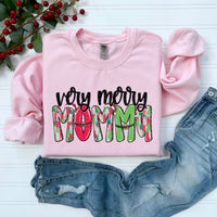 Very Merry Momma *Pink* (SDD) DTF Transfer