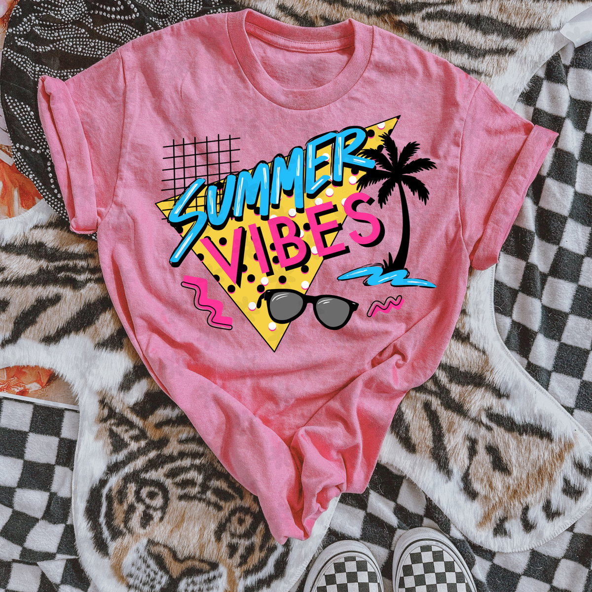 Retro summer vibes (Dyed) DTF Transfer