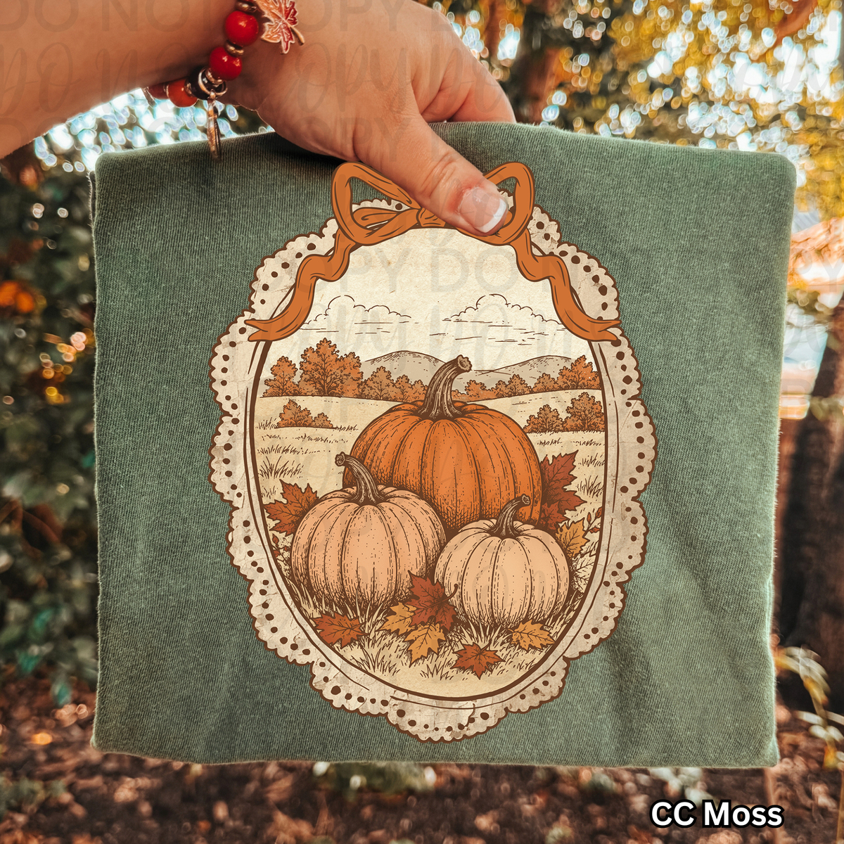 Vintage fall frame (UAC) DTF Transfer