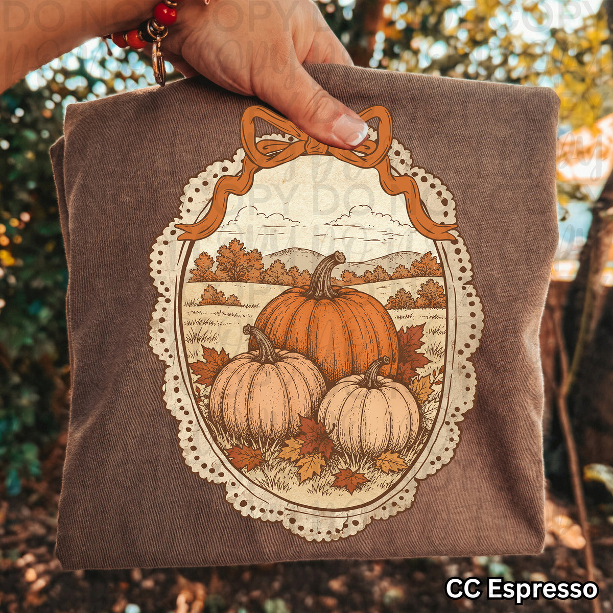 Vintage fall frame (UAC) DTF Transfer