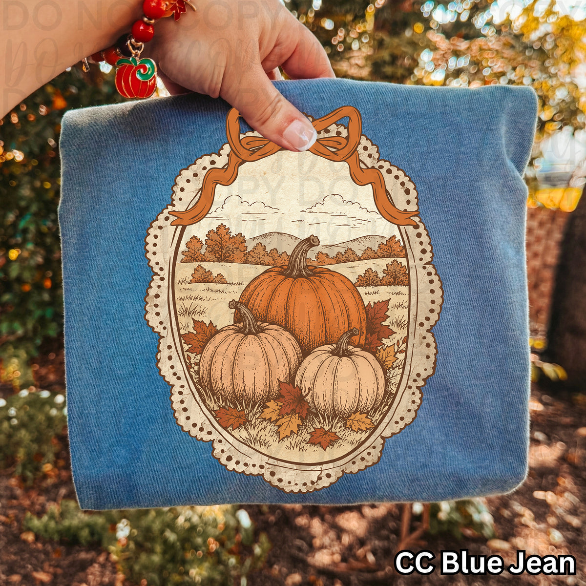 Vintage fall frame (UAC) DTF Transfer
