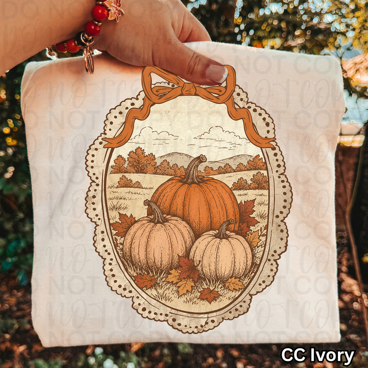 Vintage fall frame (UAC) DTF Transfer