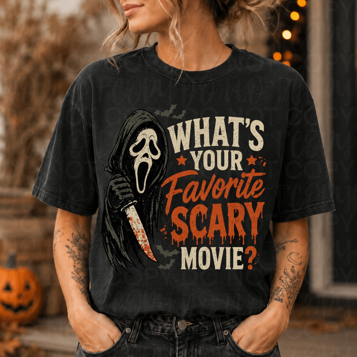 Favorite scary movie (UAC) DTF transfer