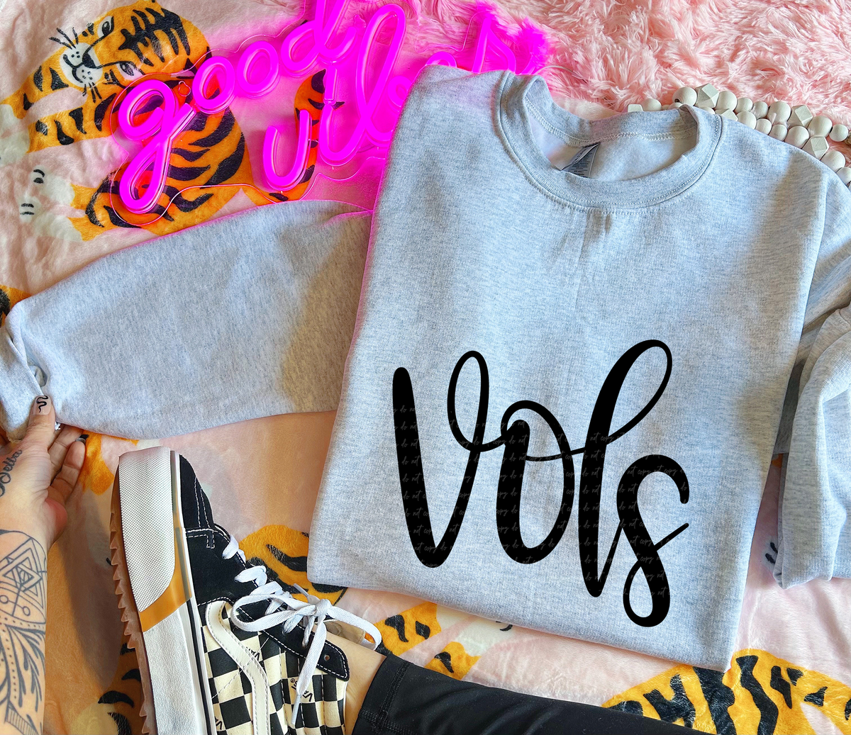 Vols Hand Lettered 54170 DTF transfer