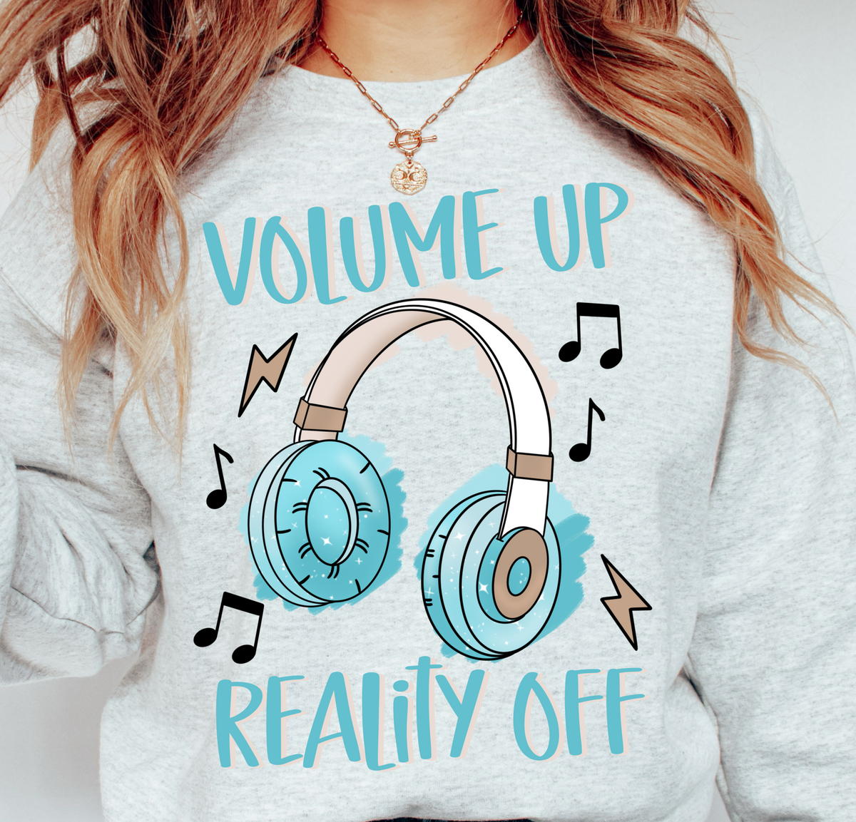 Volume up Reality off (CMD) DTF transfer