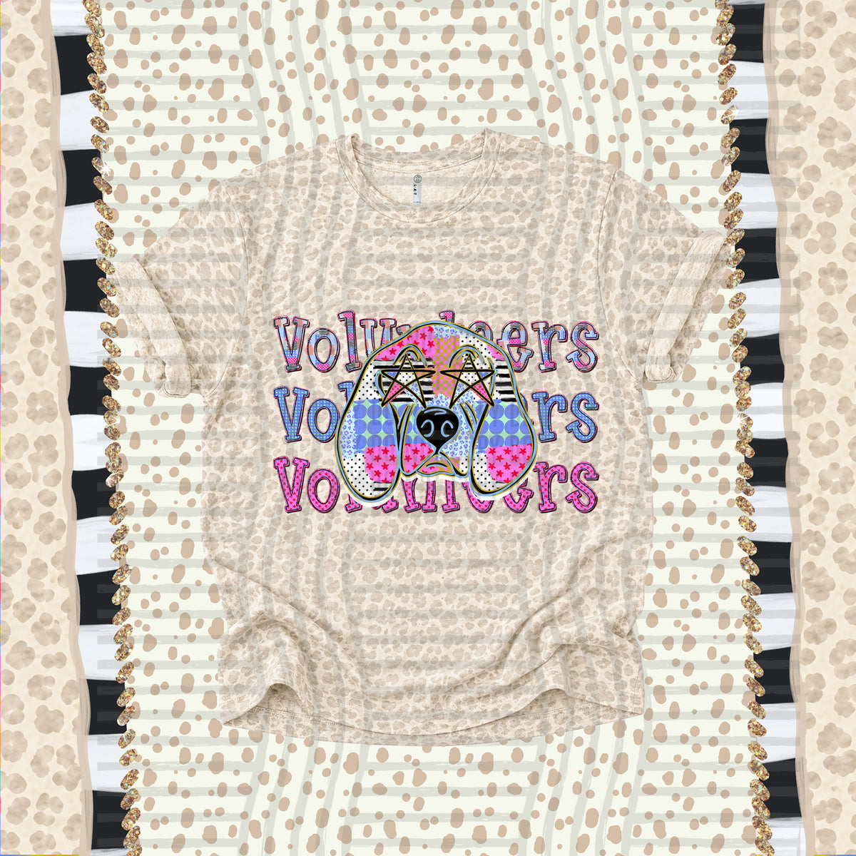 Volunteer-Dolly Doodle Print (Caplinger) DTF Transfer