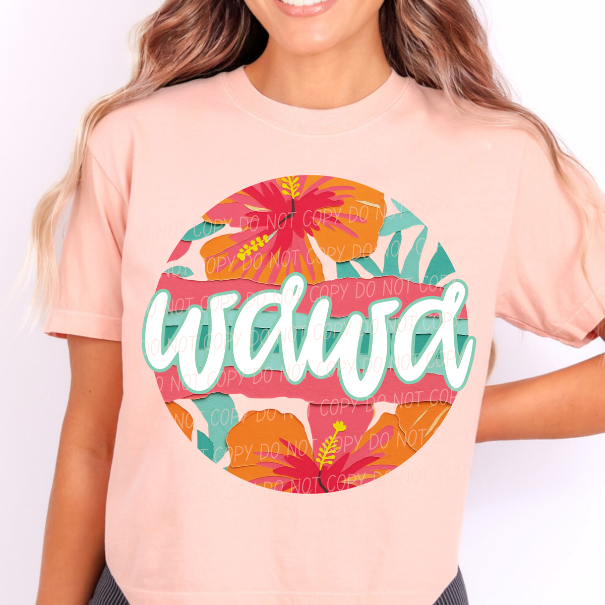 wawa tropical circle (city) DTF Transfer