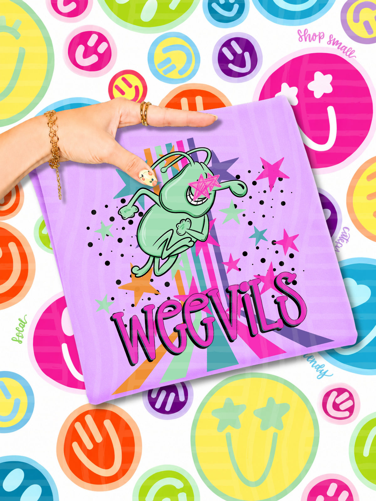 weevils starry eyes rainbow (caplinger) DTF Transfer
