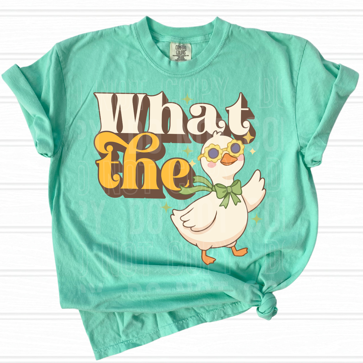 What the duck (SBB) DTF Transfer