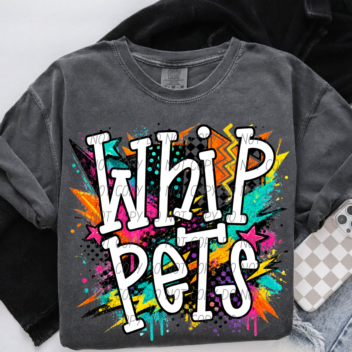 Whippets Totally Tubular (City) DTF Transfer