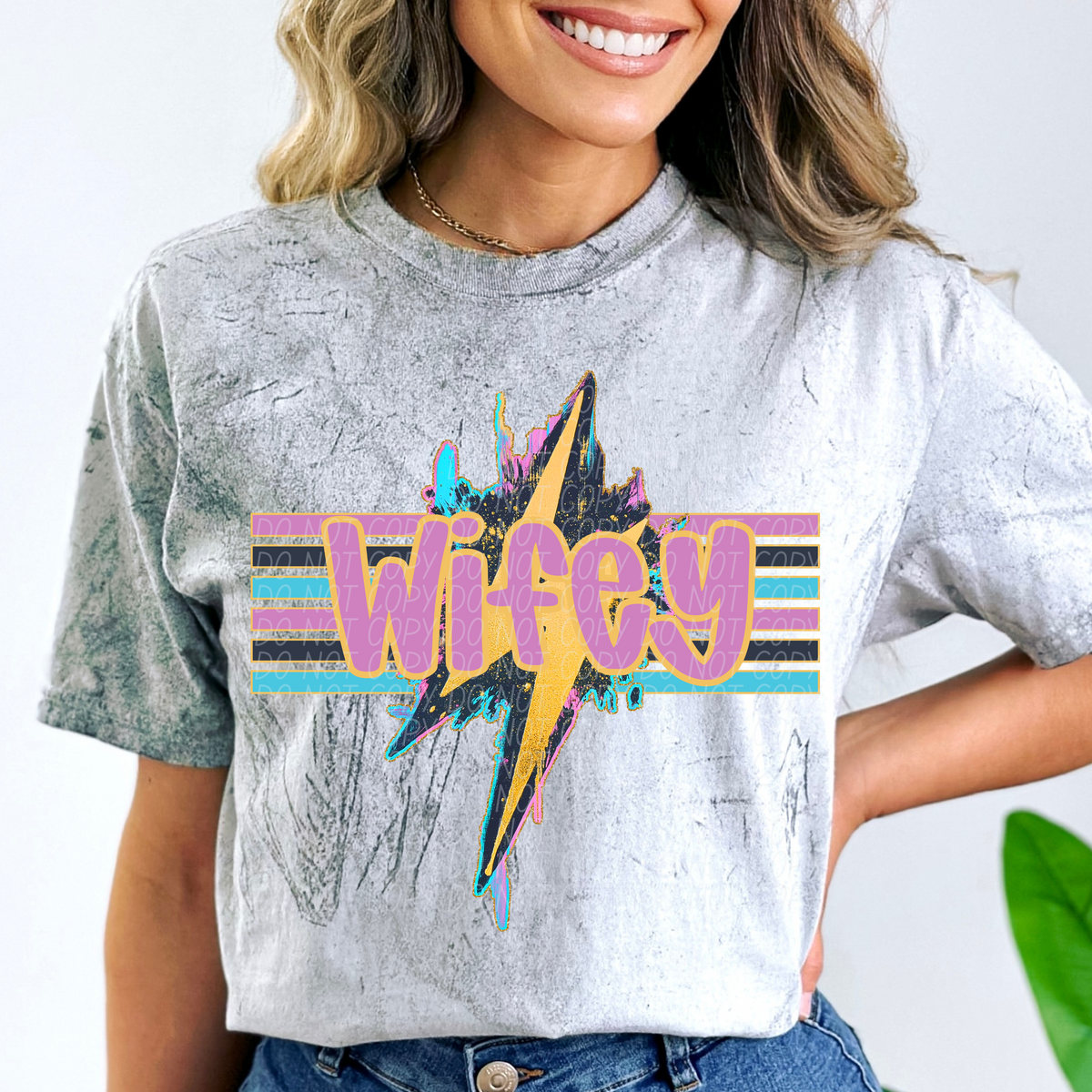 Geode Bolt Wifey (CITY) DTF transfer