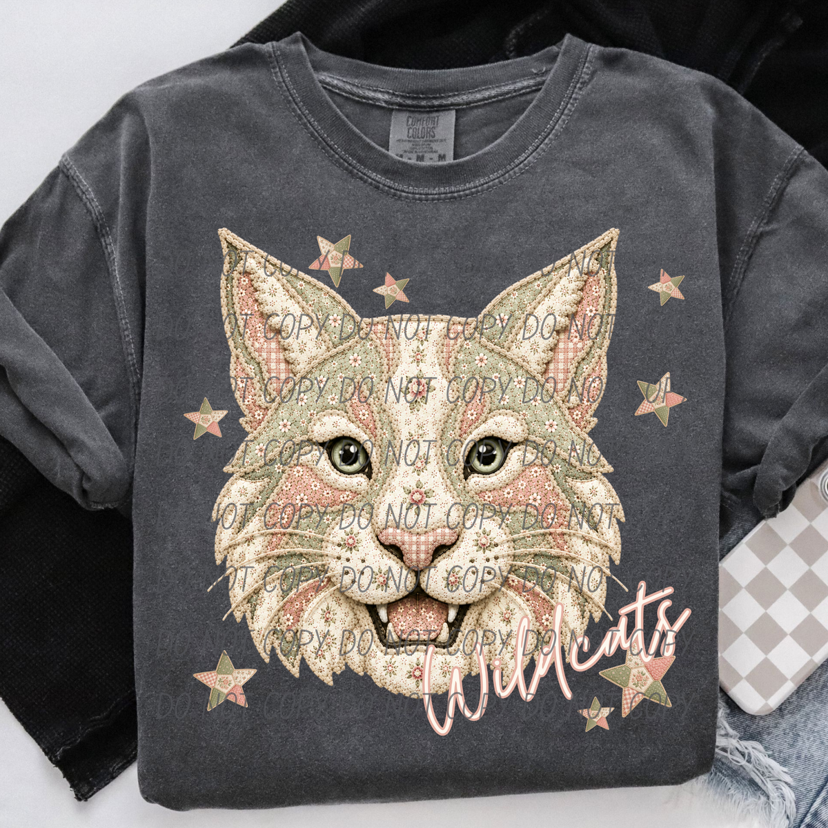 Wildcats meemaw mascot (City) DTF Transfer