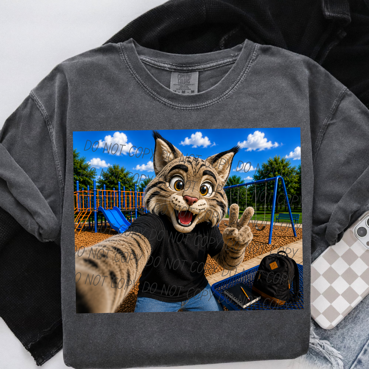 Wildcats Mascot (City) DTF transfer