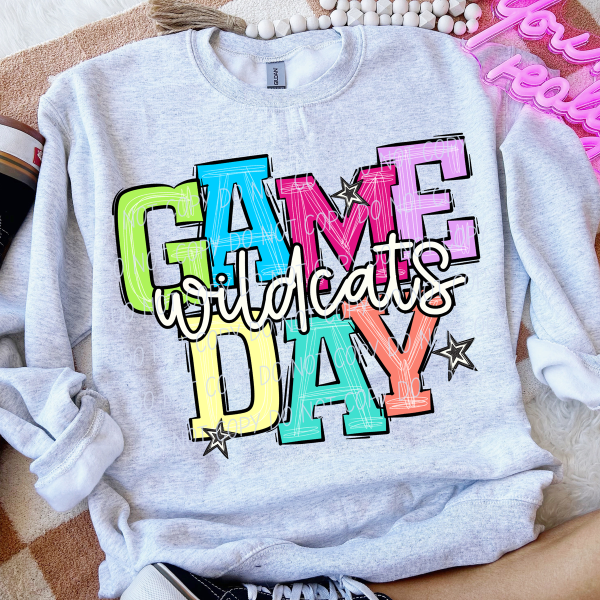 Wilcats-Preppy Game Day (City) DTF Transfer