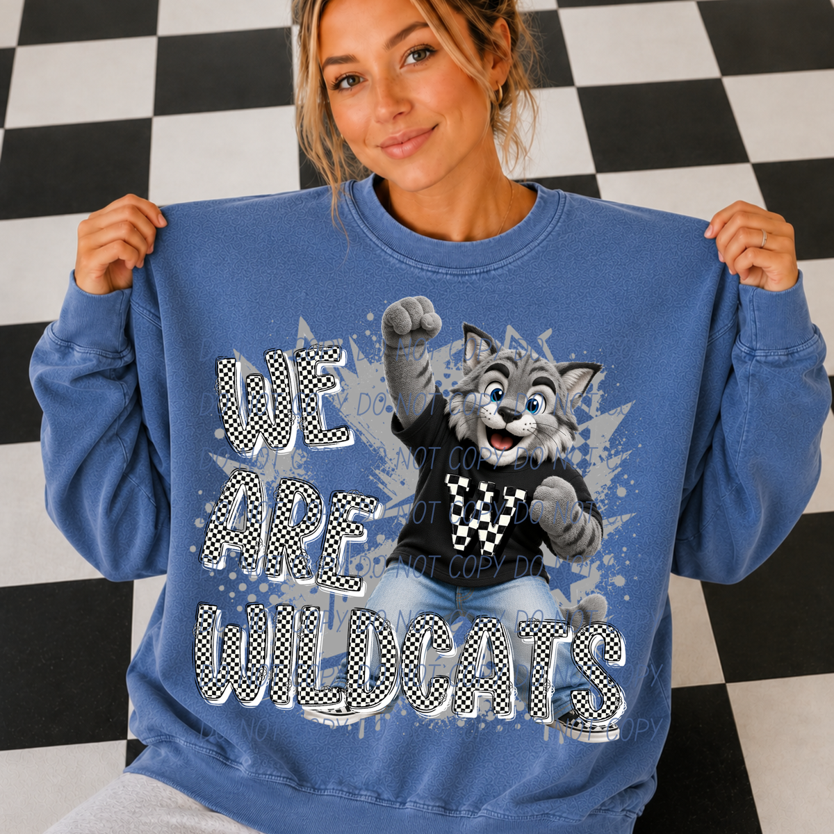 wildcats campus crew (city) DTF transfer
