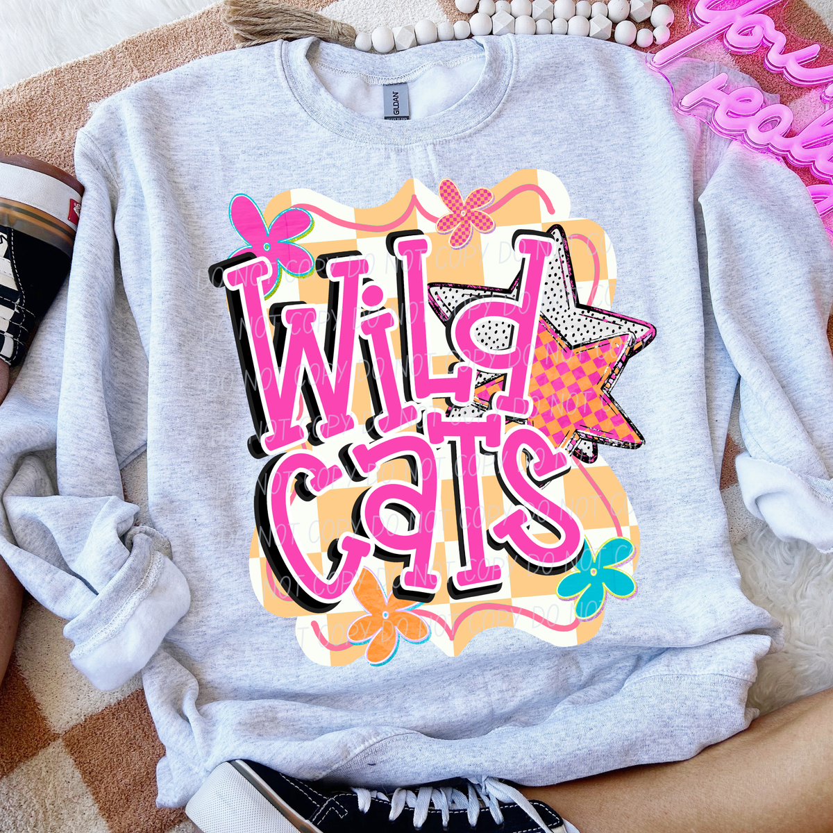 wildcats petal power (city) DTF Transfer
