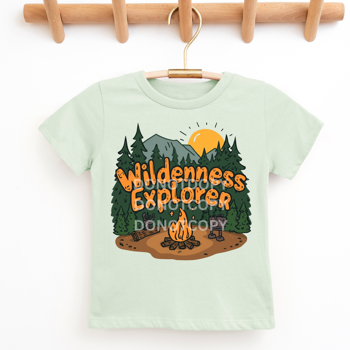 Wilderness Explorer (camping scene) (CSG) DTF TRANSFER