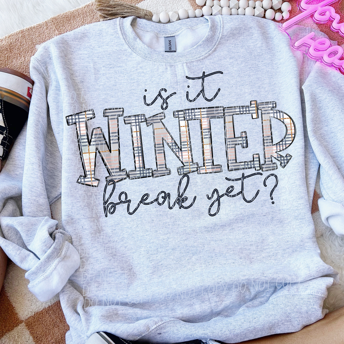 Is it winter yet (City) DTF Transfer