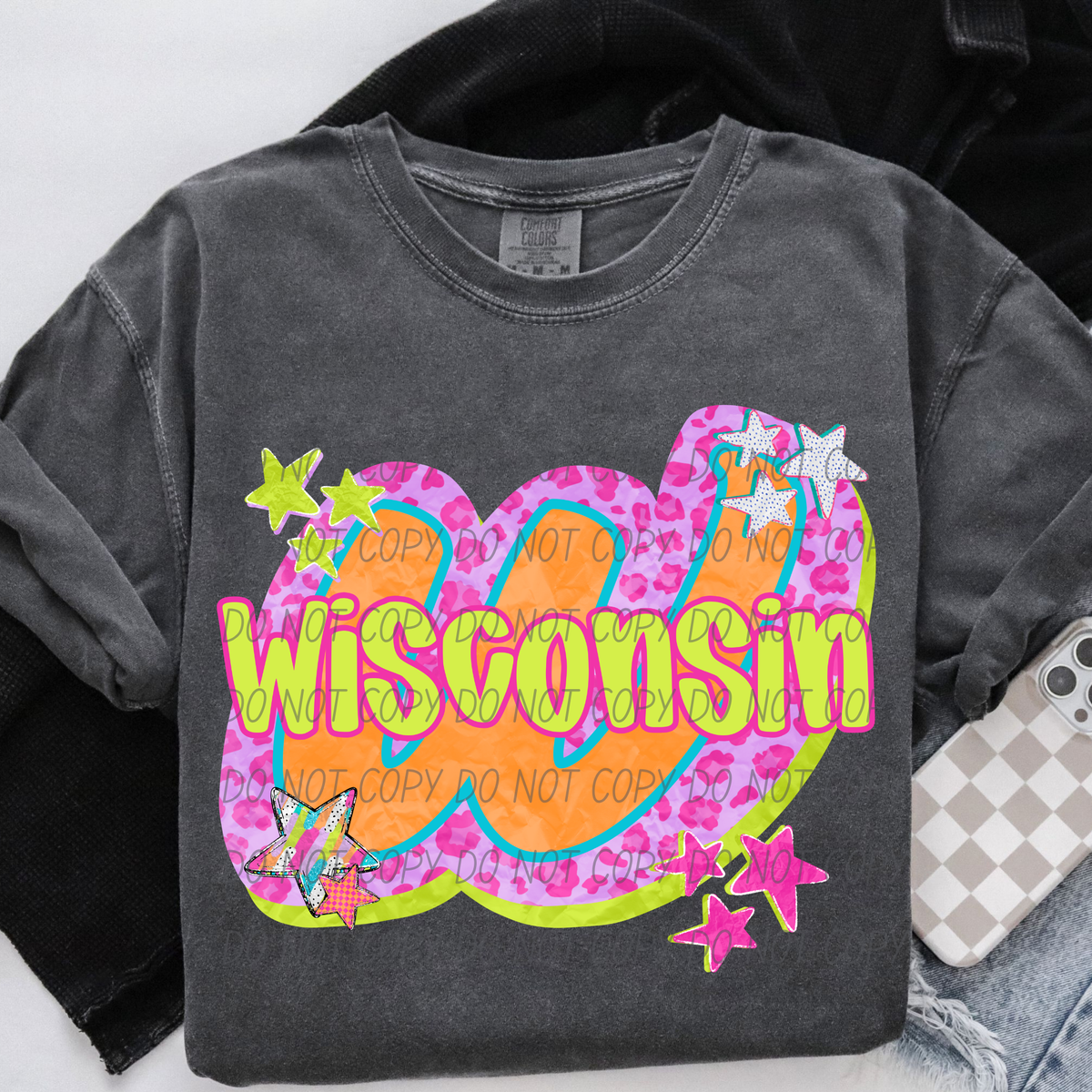 Wisconsin Rad State of Mind (City) DTF Transfer