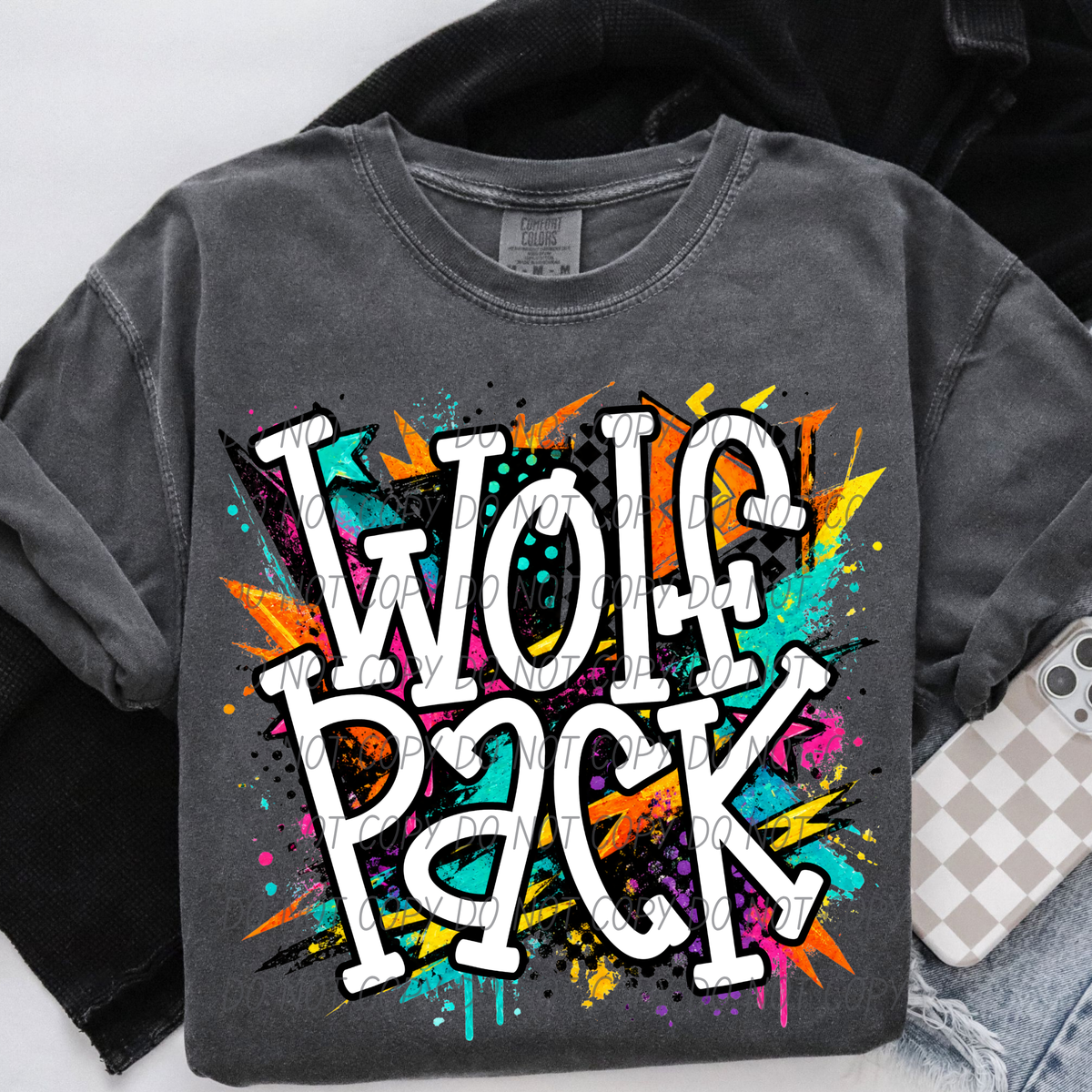 Wolfpack Totally Tubular (City) DTF Transfer