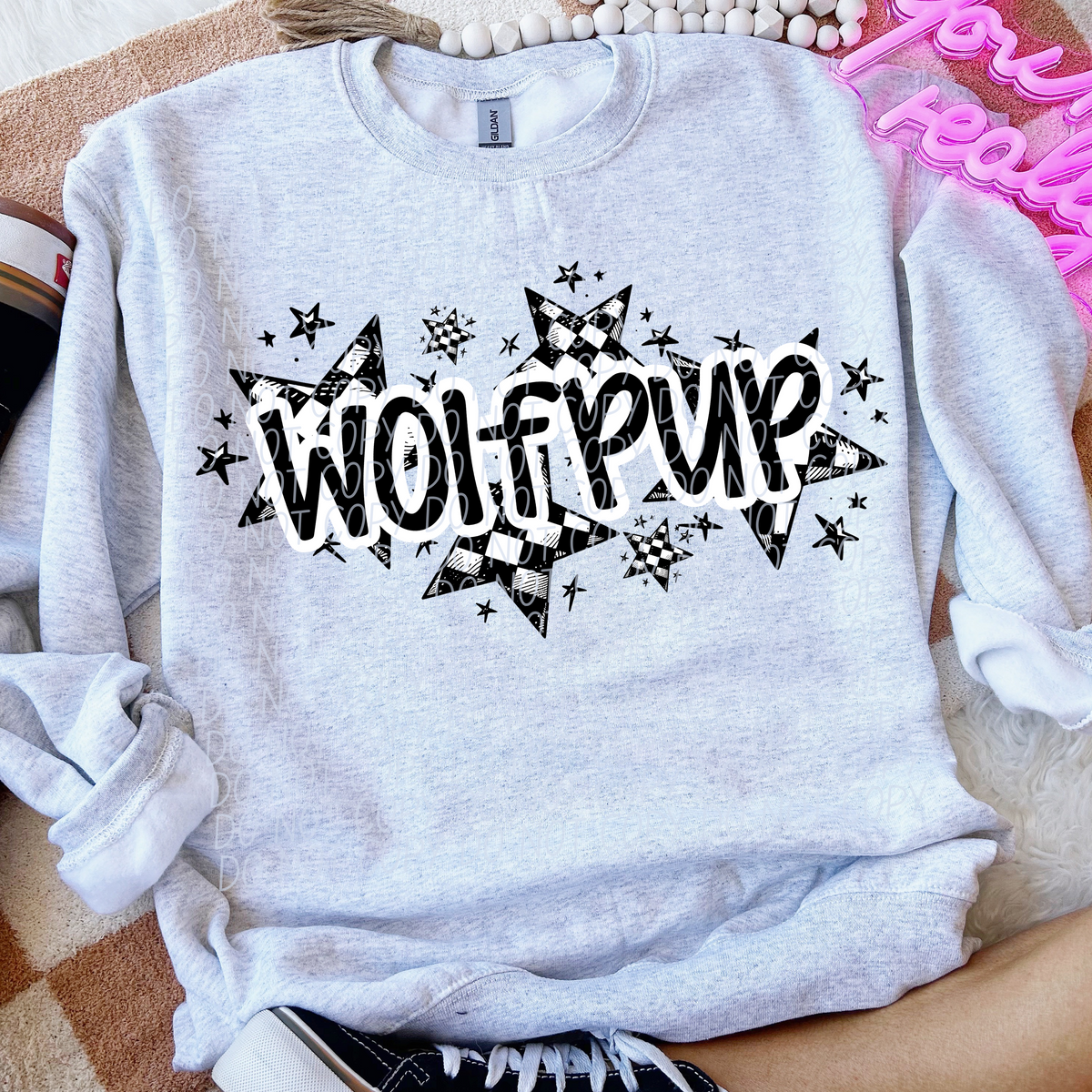 Checkered Stars Mascots (City)