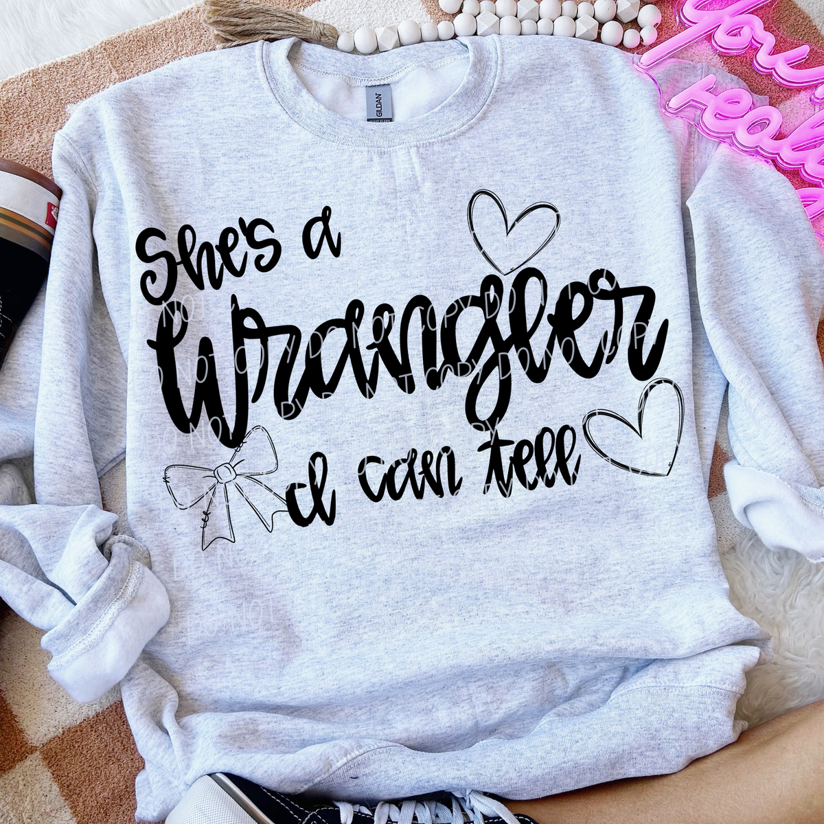She's a Wrangler - I can tell (CITY) DTF Transfer