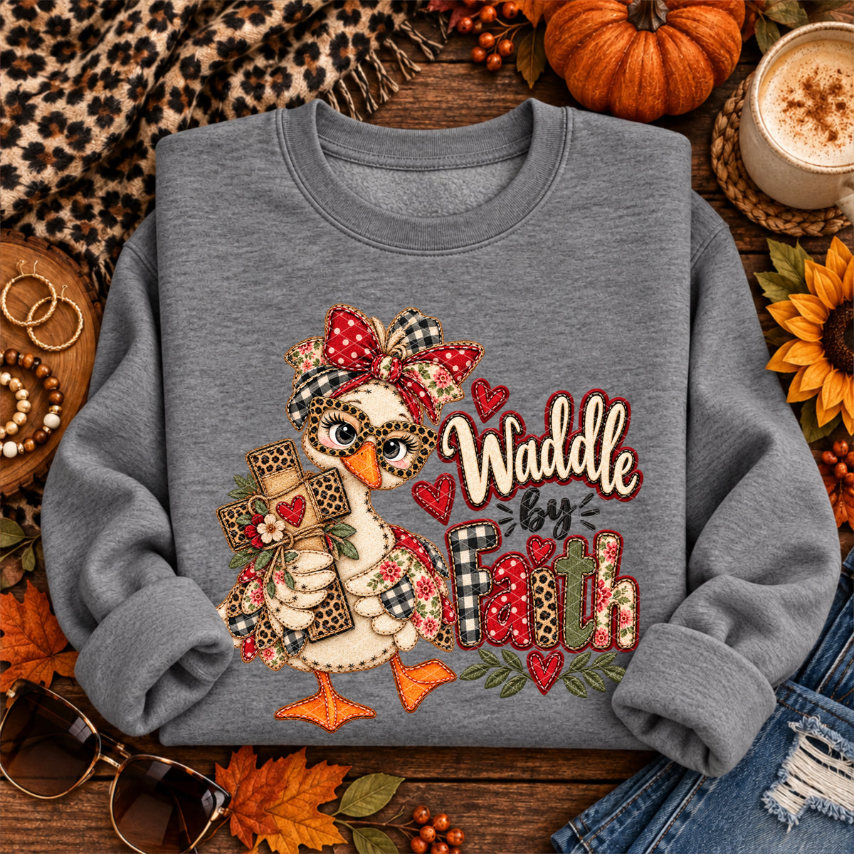 Waddle by faith (SDD) DTF Transfer