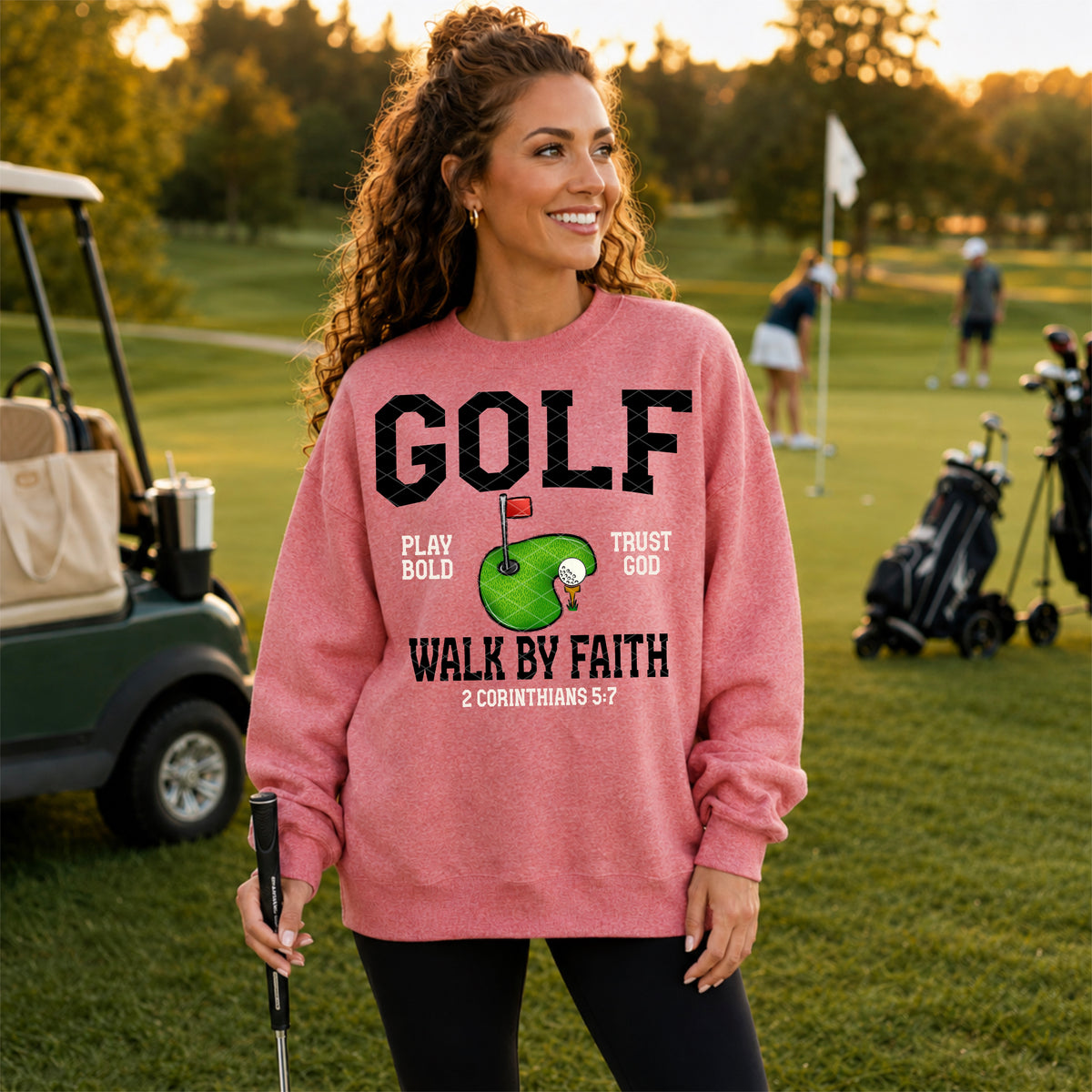 Golf walk by faith (SDD) DTF Transfer