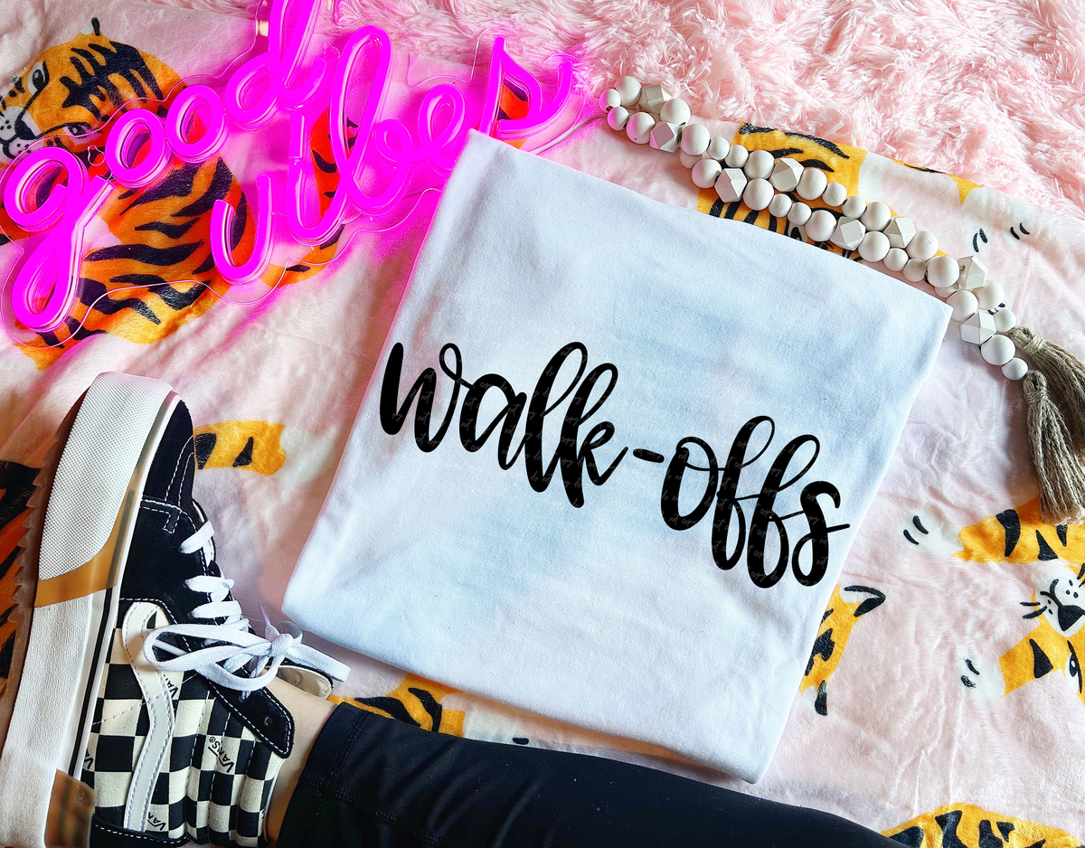 Walk Offs Hand Lettered 54172 DTF transfer