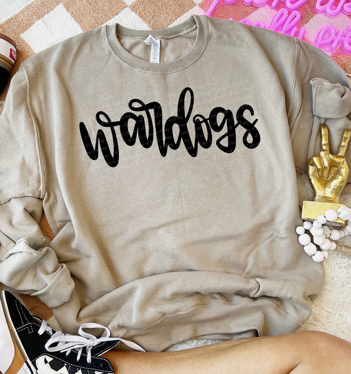 War Dogs Hand Lettered 54173 DTF transfer