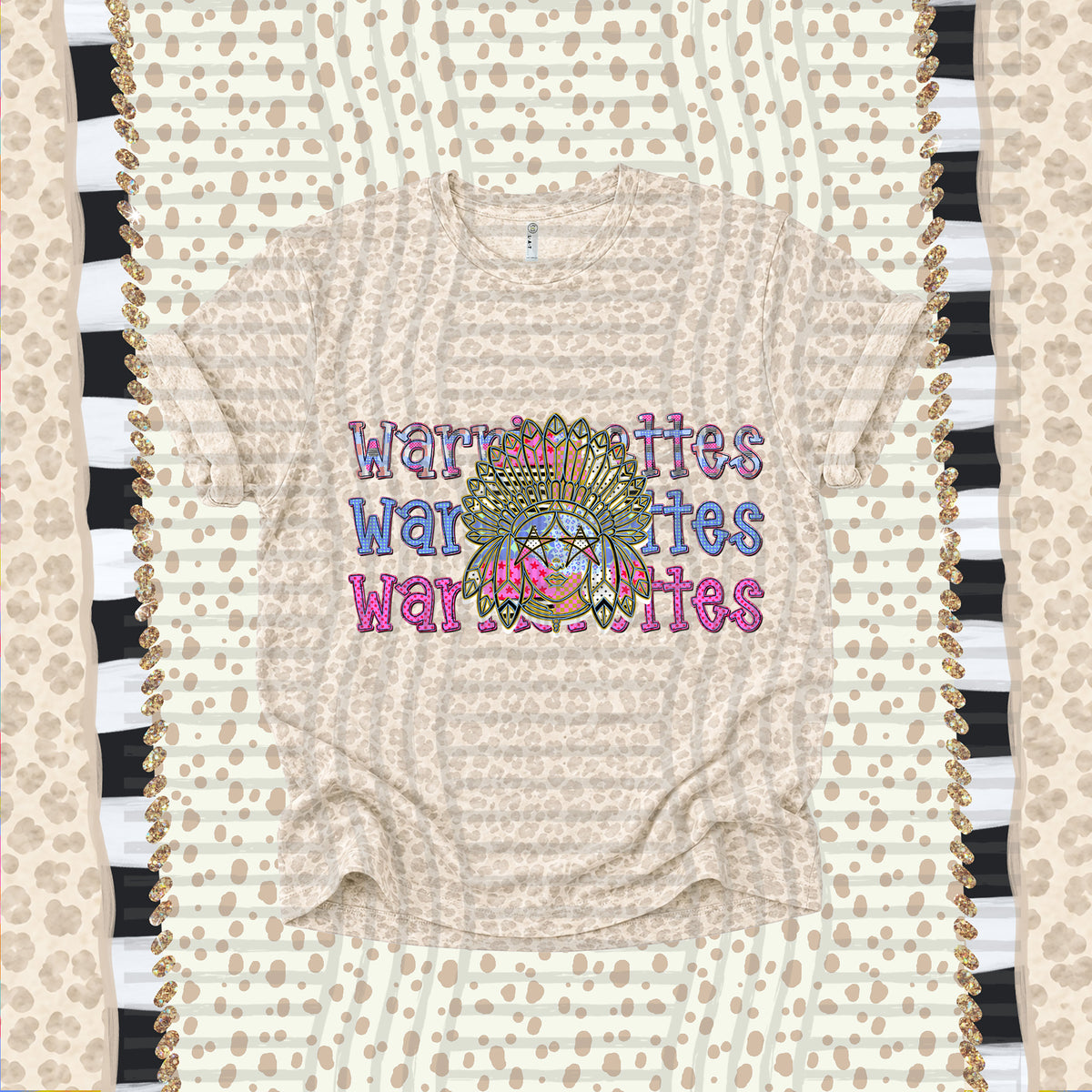 Wariorettes-Dolly Doodle Print (Caplinger) DTF Transfer
