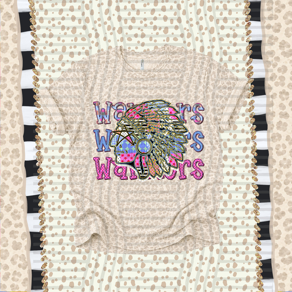 Warriors-Dolly Doodle Print (Caplinger) DTF Transfer