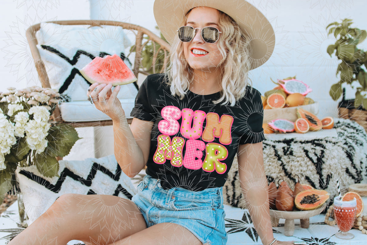 Watermelon summer (Wild Sunflower) DTF Transfer