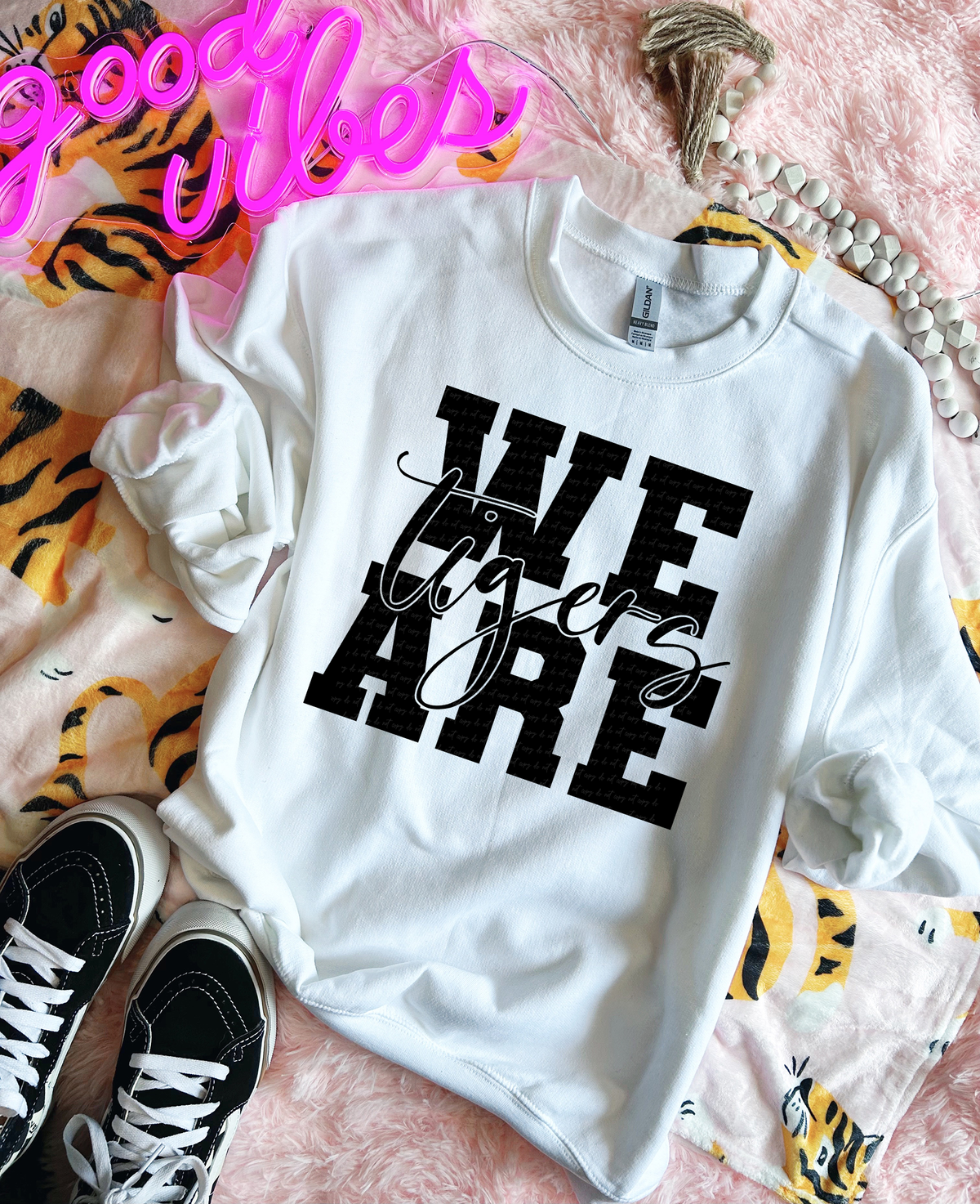 We Are Tigers Black 86652 DTF Transfer