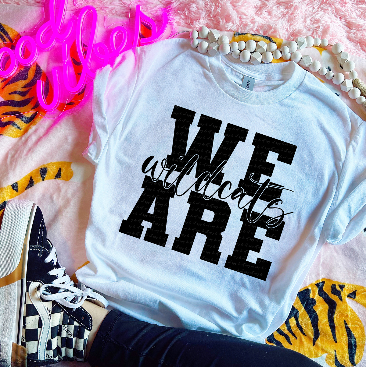 We Are Wildcats Black 86654 DTF Transfer