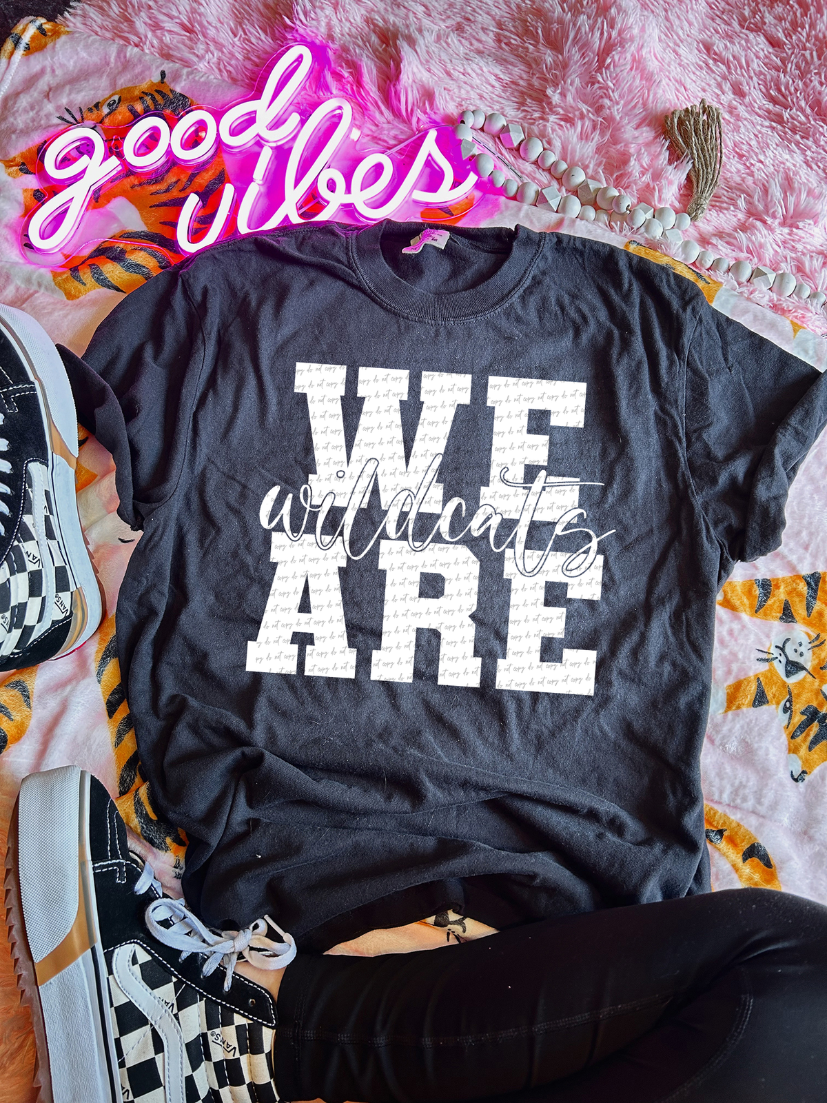 We Are Wildcats White 86655 DTF Transfer