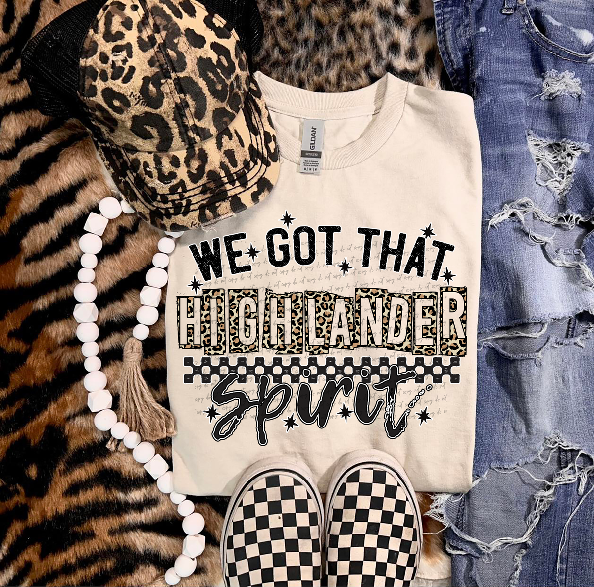 We Got That Highlander Spirit 51043 DTF transfer