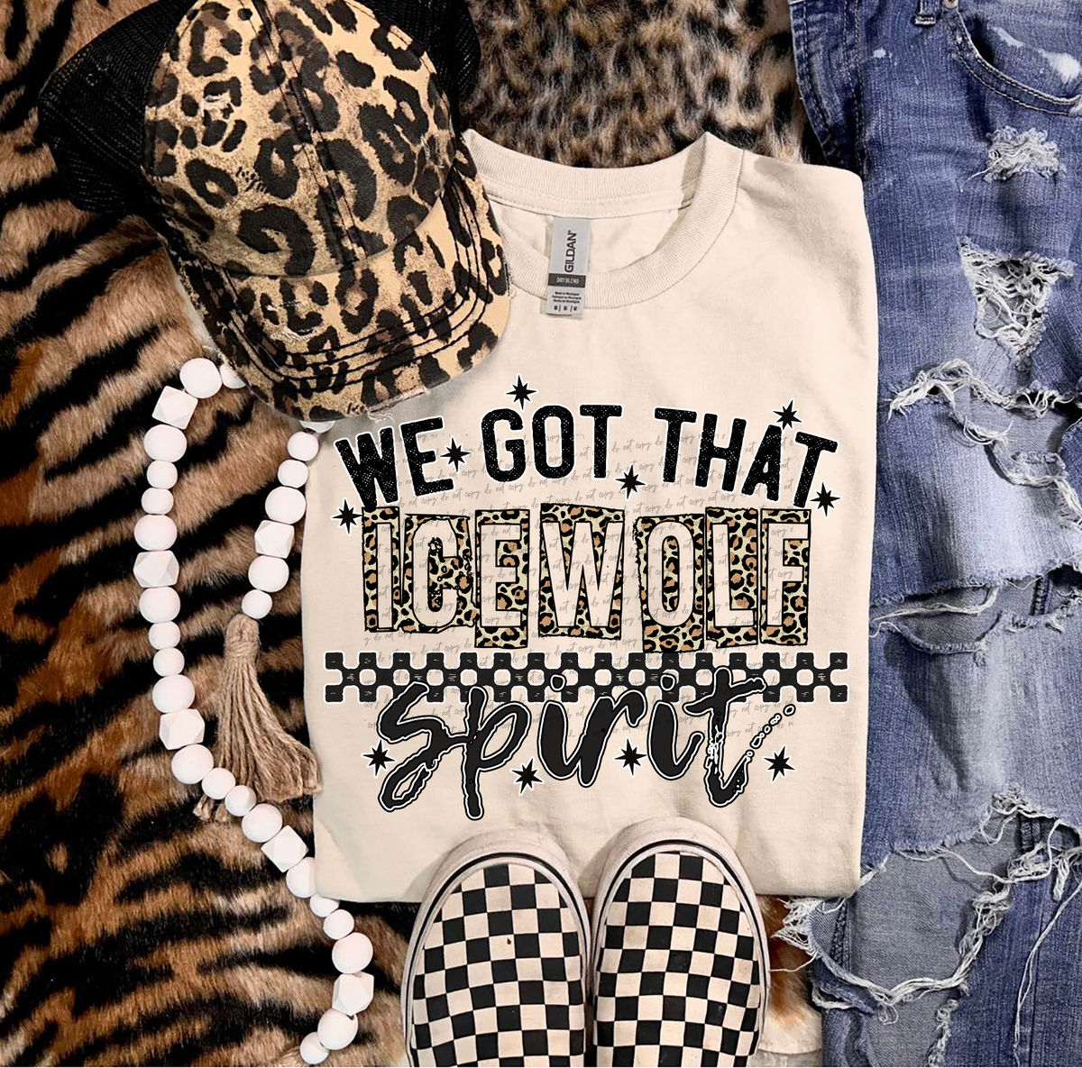 We Got That Icewolf Spirit 51053 DTF transfer