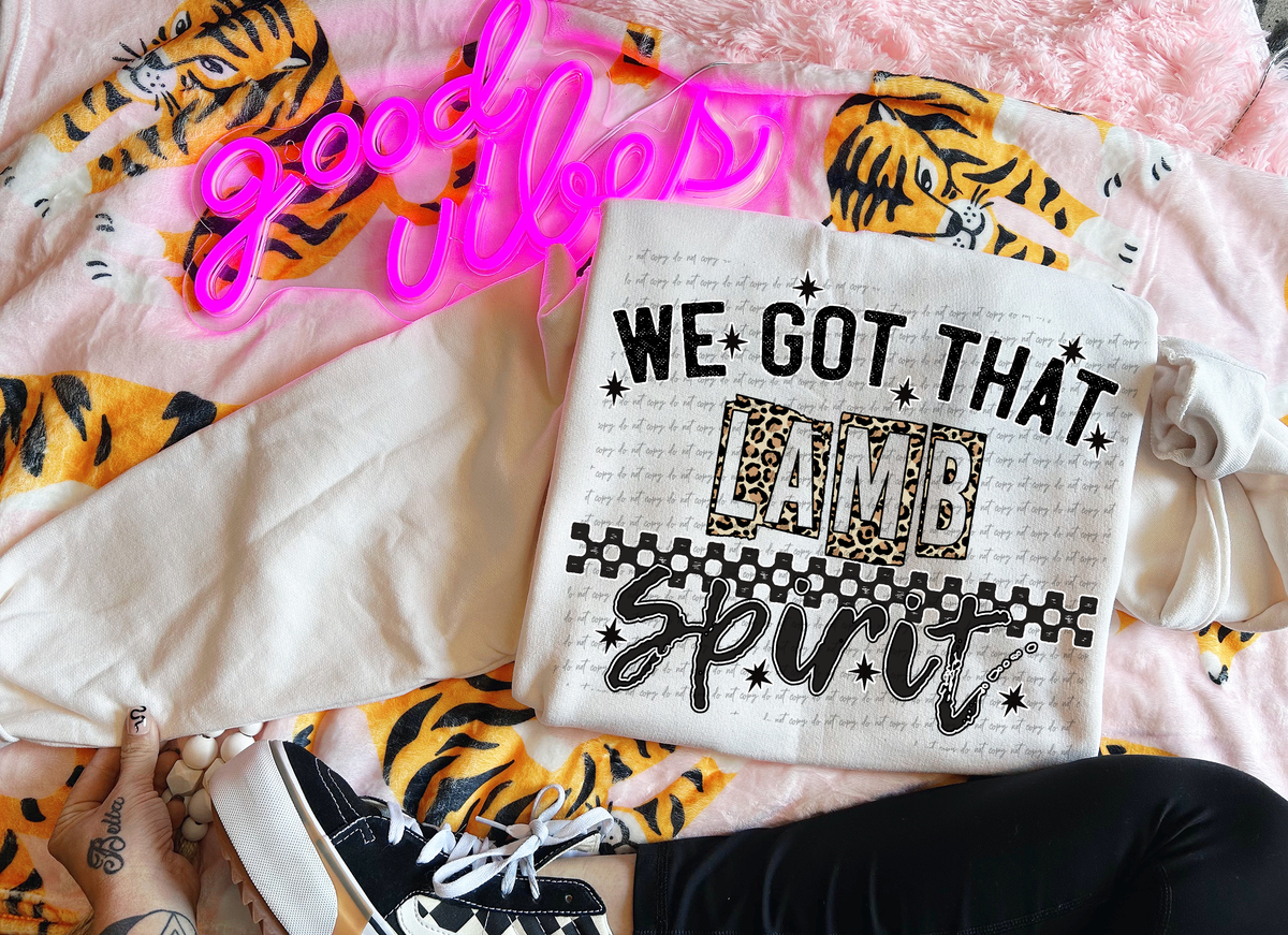 We Got That Lamb Spirit 51083 DTF transfer