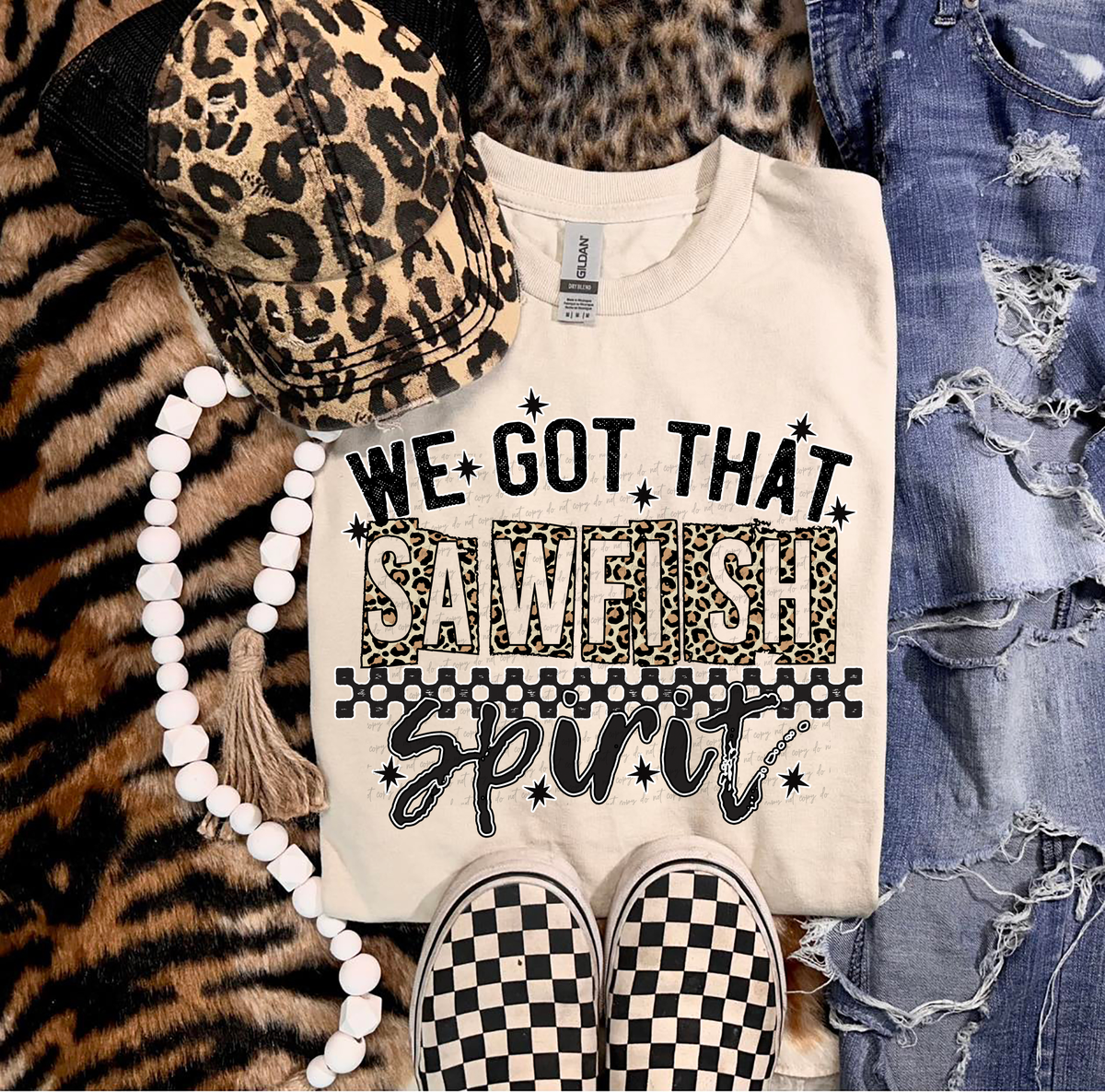We Got That Sawfish Spirit 51194 DTF transfer
