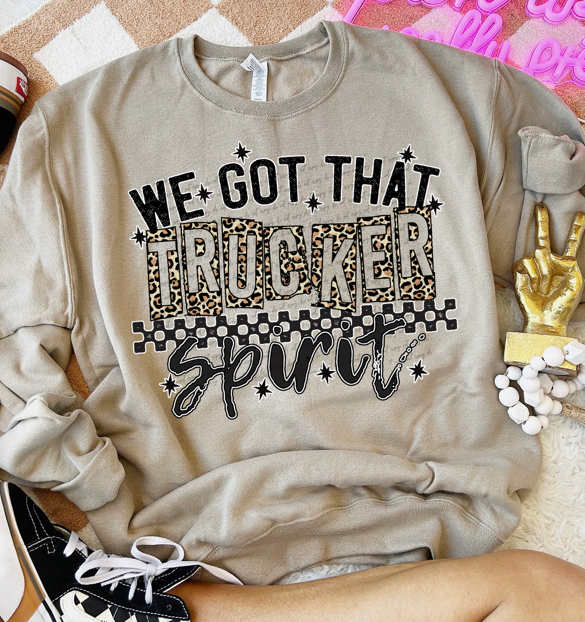 We Got That Trucker Spirit 51313 DTF transfer