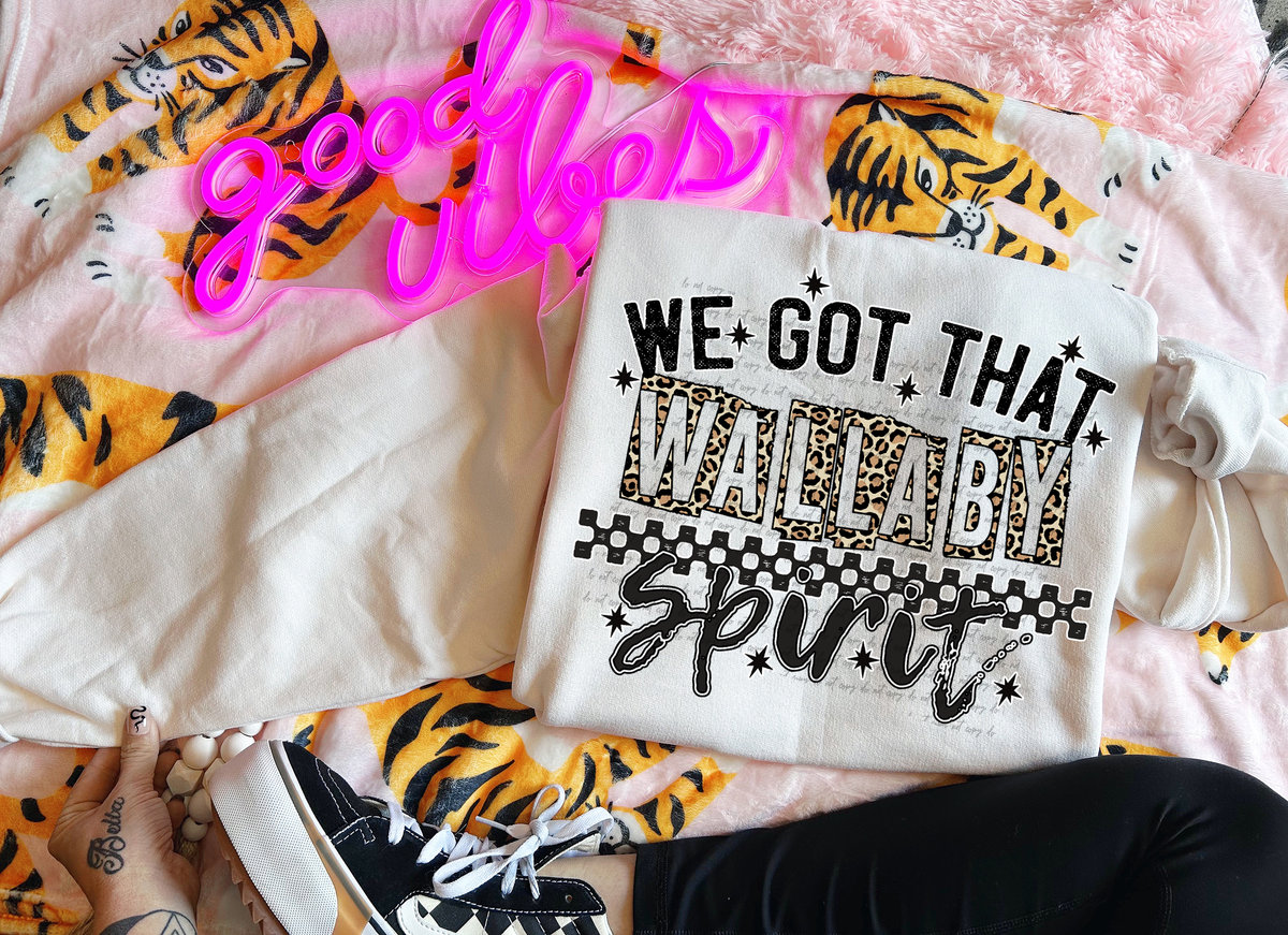 We Got That Wallaby Spirit 51329 DTF transfer