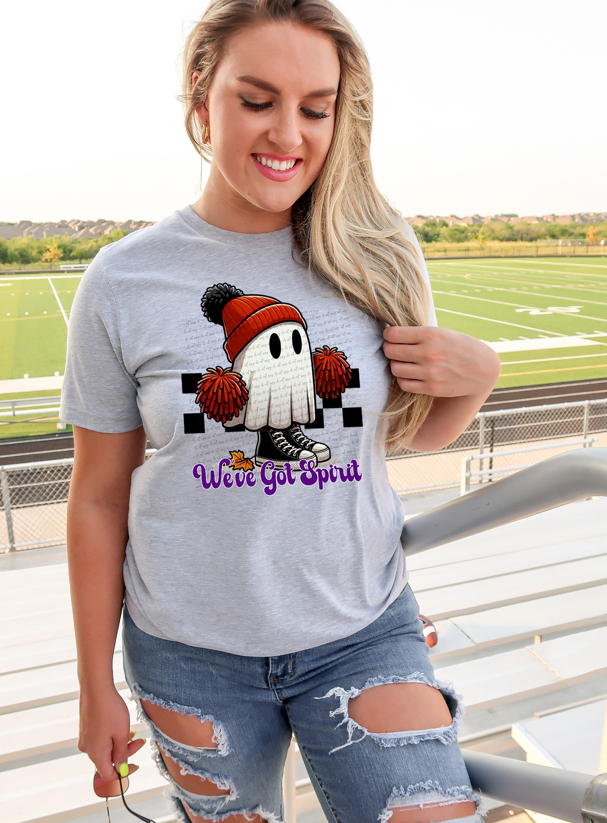 We've Got Spirit Ghost Cheer 51966 DTF transfer