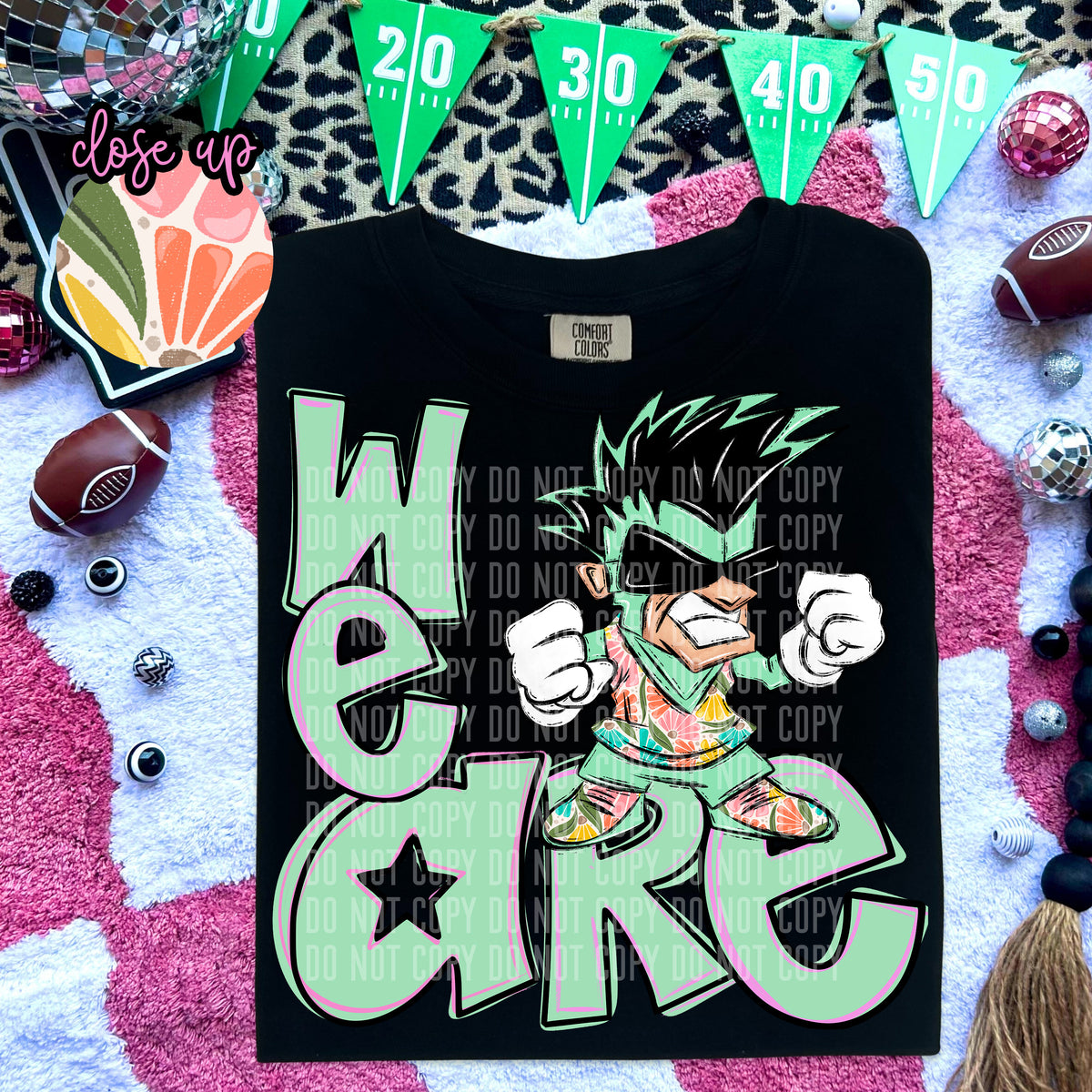We Are Rebels Florals 57992 DTF transfer