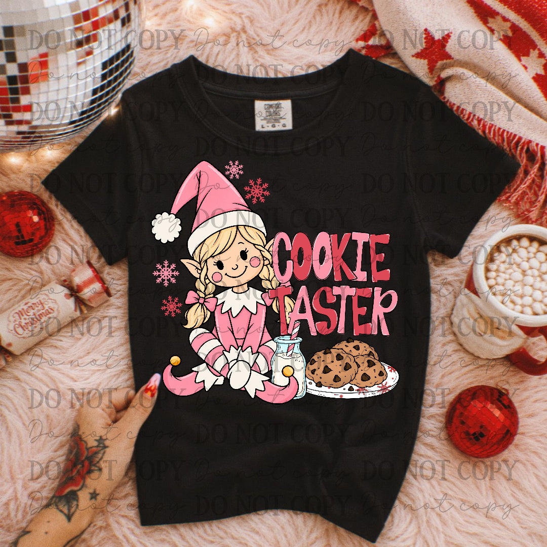 Cookie taster-GIRL elf (light tone) (Carter) DTF Transfer