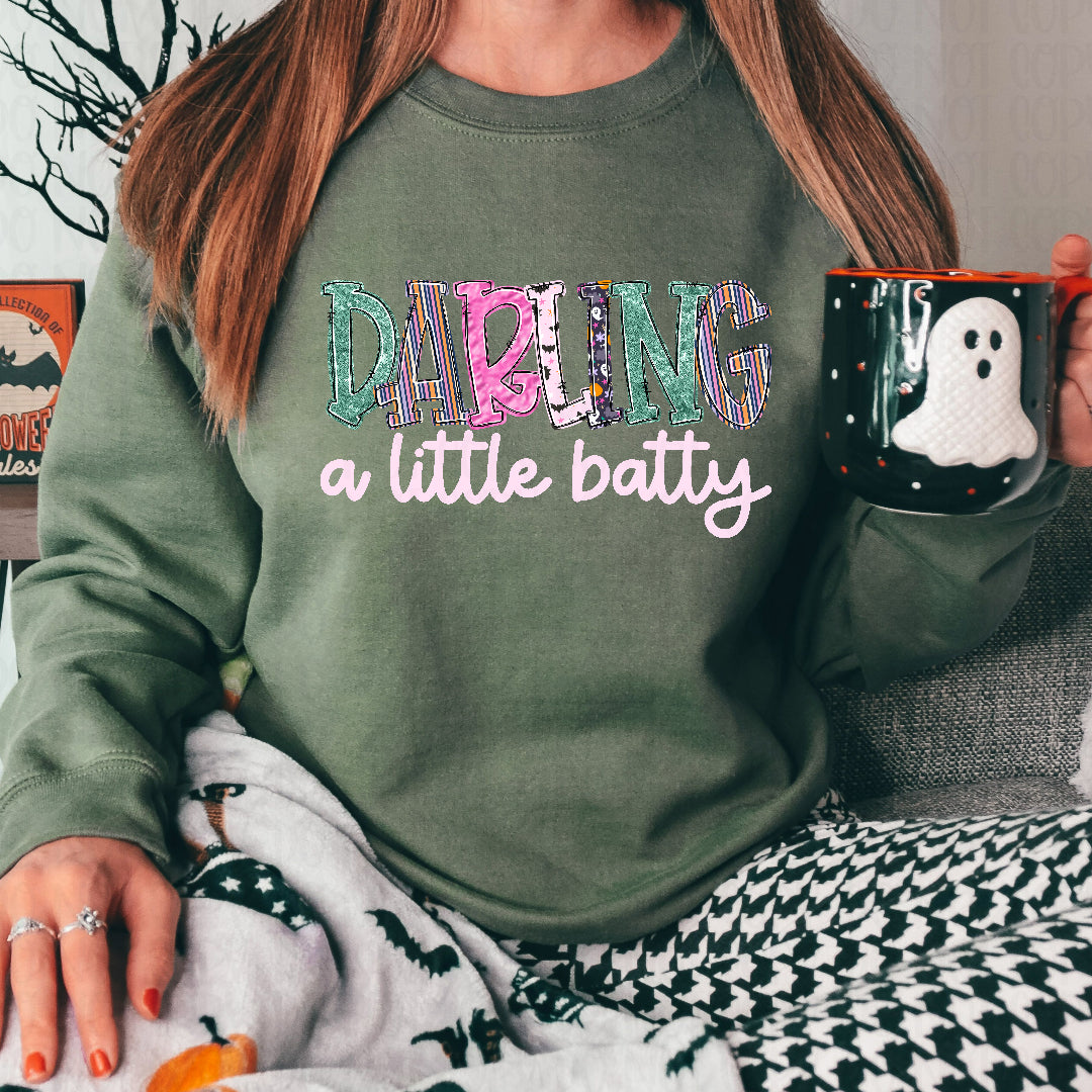 Darling a little batty (Vehement) DTF Transfer