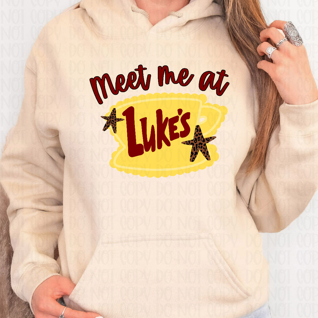 Meet me at luke's (CC) DTF Transfer