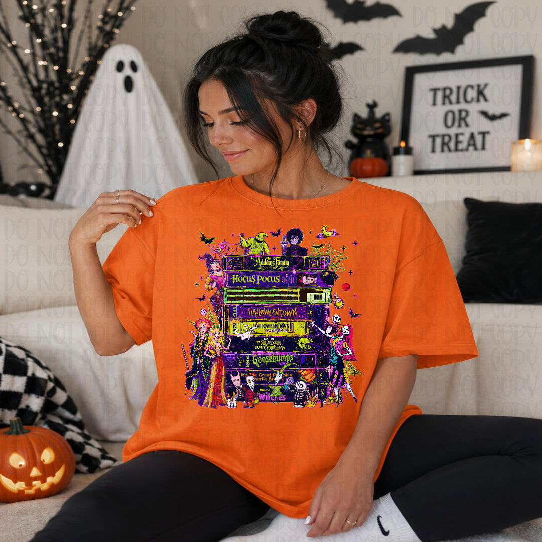 Halloween movies DTF Transfer