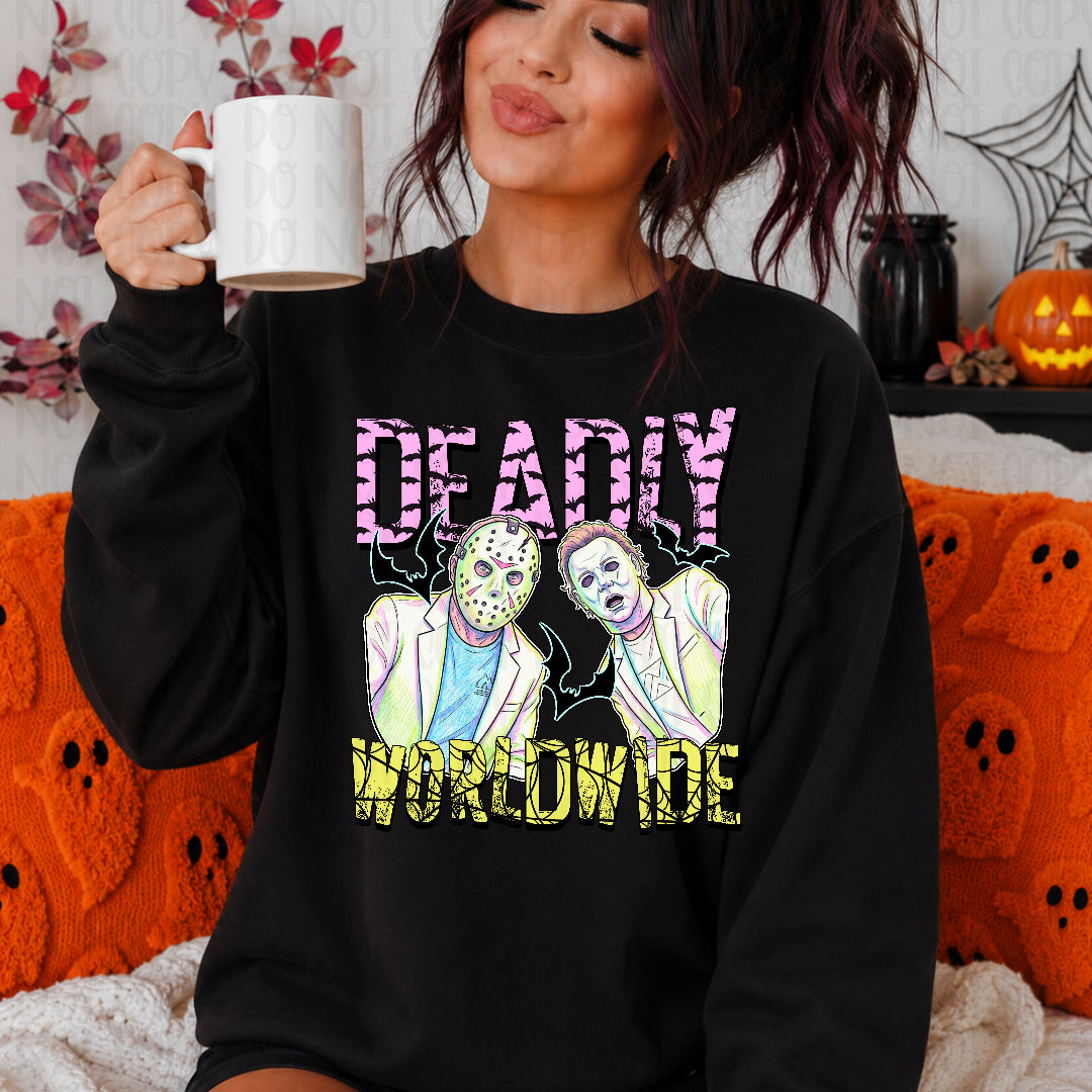 Deadly worldwide (C's) DTF Transfer